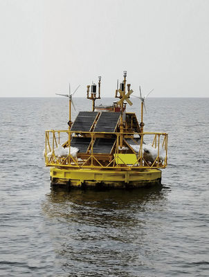 Boias de vento Lidar em sistemas de monitorização de boias offshore do Golfo