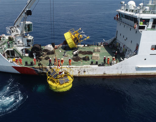 Boia de velocidade do vento Instrumentos de dados Boia de medição do vento offshore