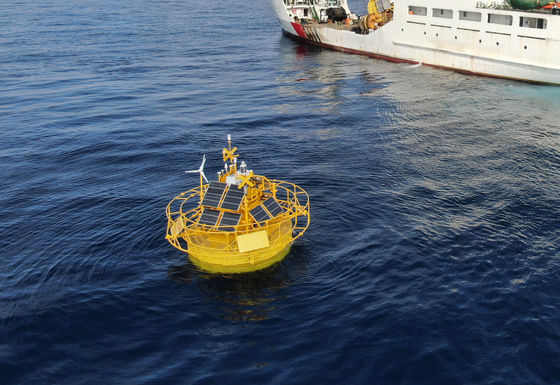 Medição Boias de dados marinos Boias de dados de ondas