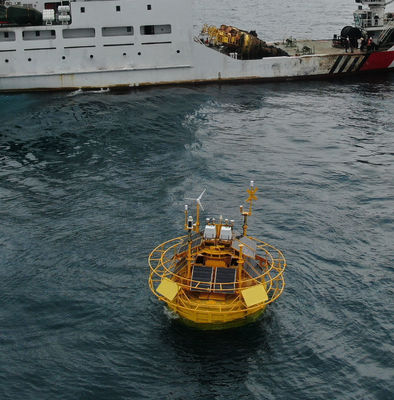 LiDAR flutuante ativo de captura de dados precisos do vento offshore 9m 15 Ton 2 LiDAR