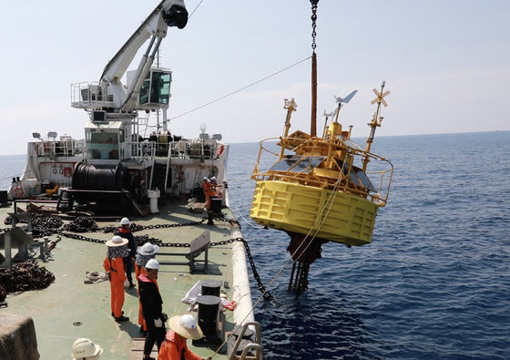 Lidar offshore soluções de LiDAR flutuantes até 10 Km alcance aspirações azuis