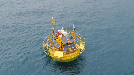 Boias de navegação oceânica e fluvial Boias de medição Transmissão remota de dados