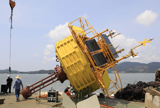 Altura da onda Monitoramento automático da bóia LiDAR flutuante Condição do oceano
